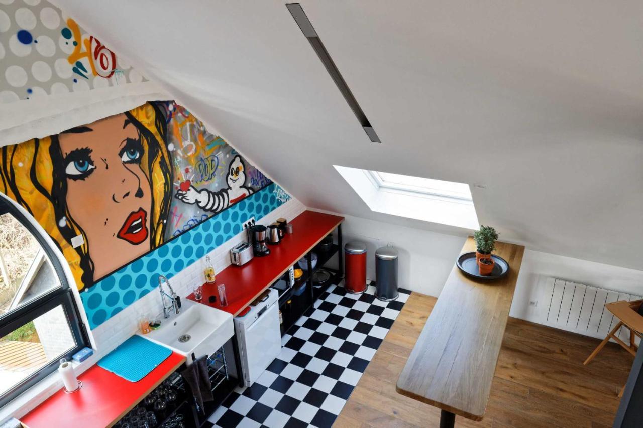 Апартаменты Le Loft Du Cosmopolitain Онфлёр Экстерьер фото